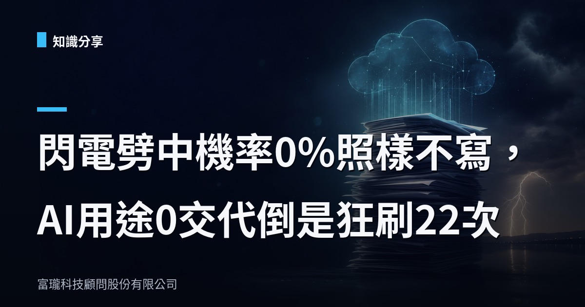 三明治店上市文件狂寫AI 22次,閃電0次