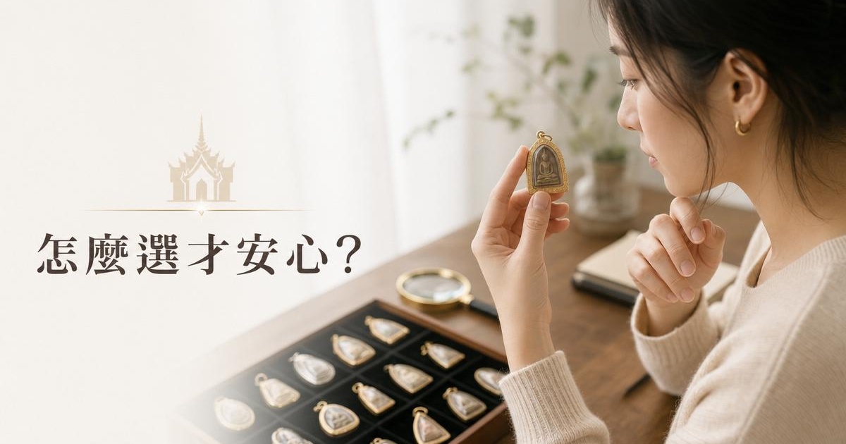 台灣泰國佛牌品牌怎麼選?辨識可信商家完整攻略|開運NOW 文章首圖