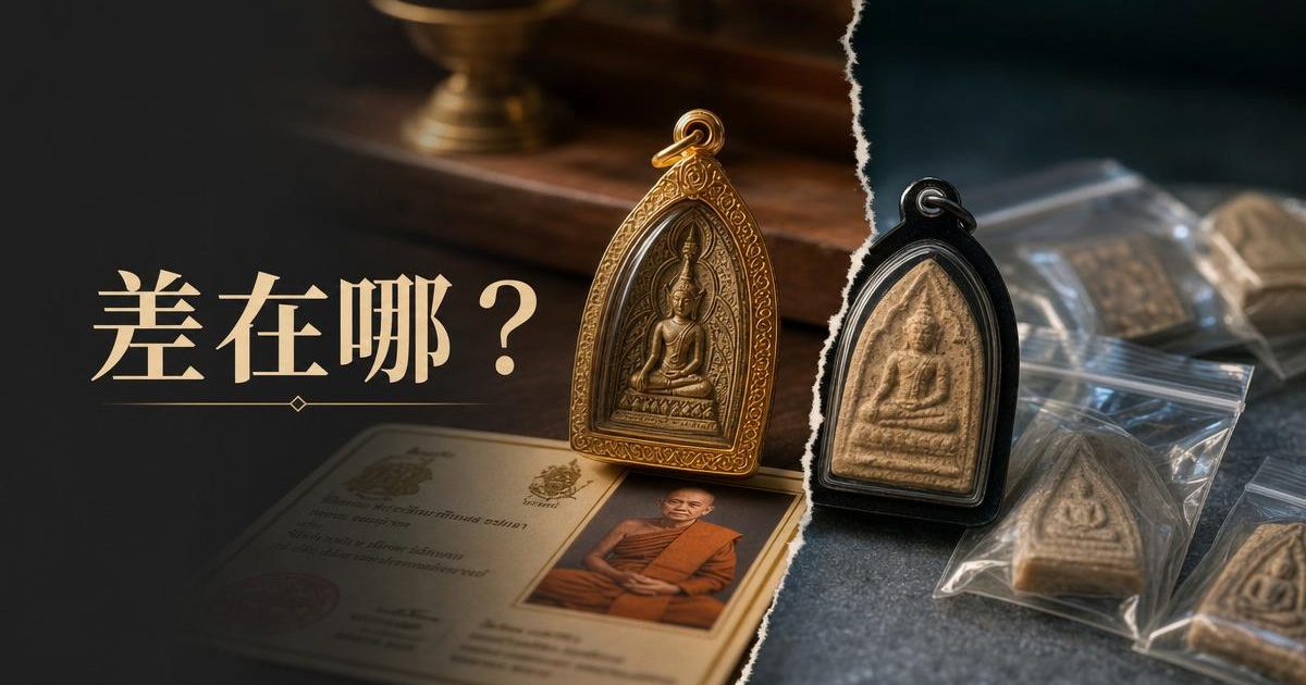 為什麼台灣佛牌品牌差這麼多?供應鏈與開光解析|開運NOW 文章首圖