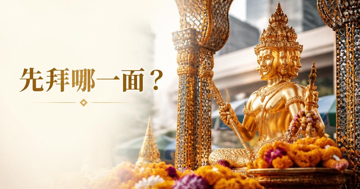 四面佛參拜禮儀指南|順序、祈求與供品新手懶人包 文章首圖