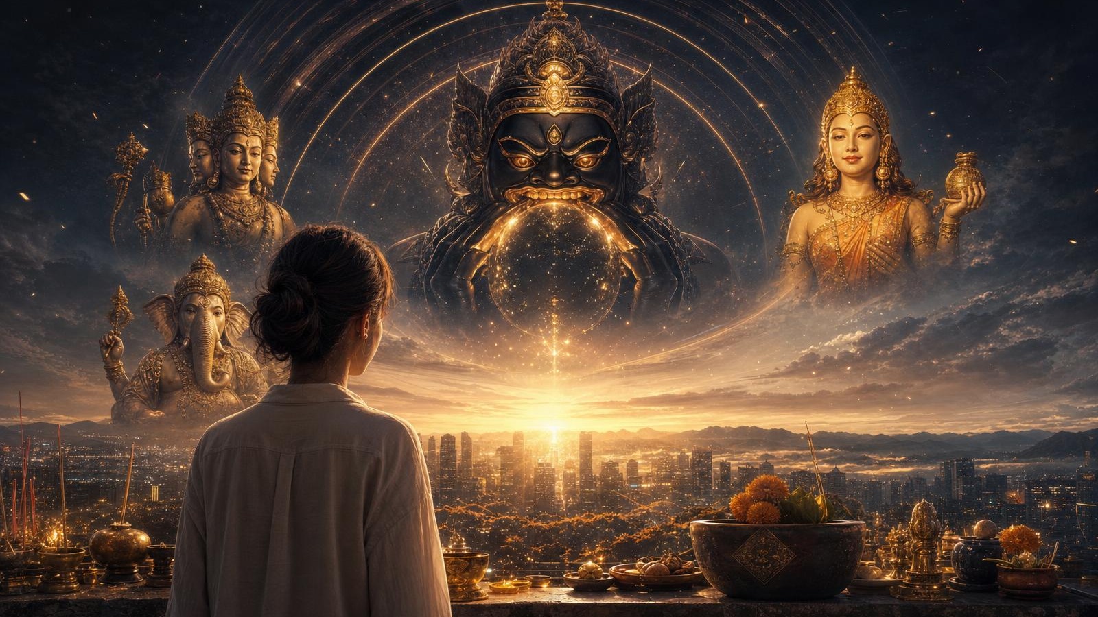 拉胡吞妖黑金法燭｜代燒吞煞打小人、開財翻身的至尊大法 配圖 3