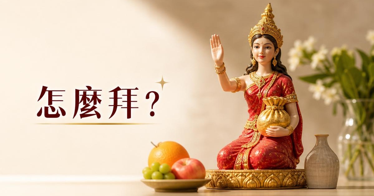 招財女神怎麼拜?Nang Kwak 供奉與禁忌懶人包|開運NOW 文章首圖