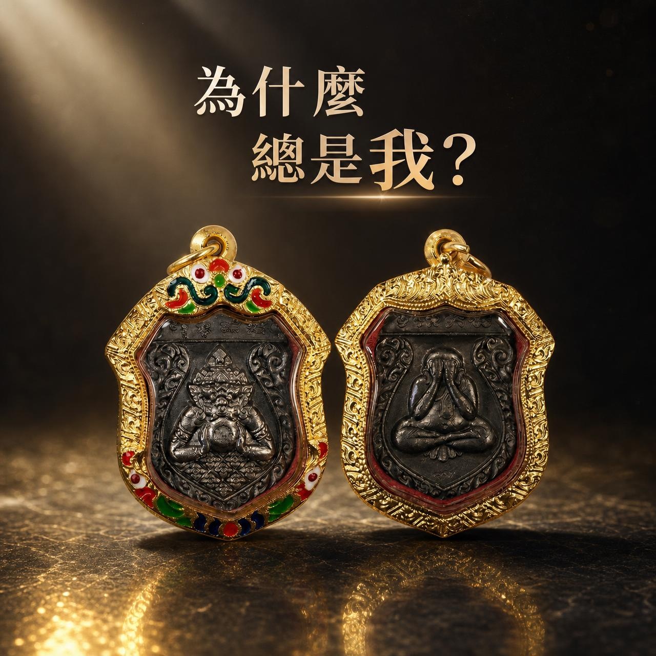 拉胡天神×必達佛雙面佛牌｜吃小人守財庫的攻守雙尊｜開運NOW