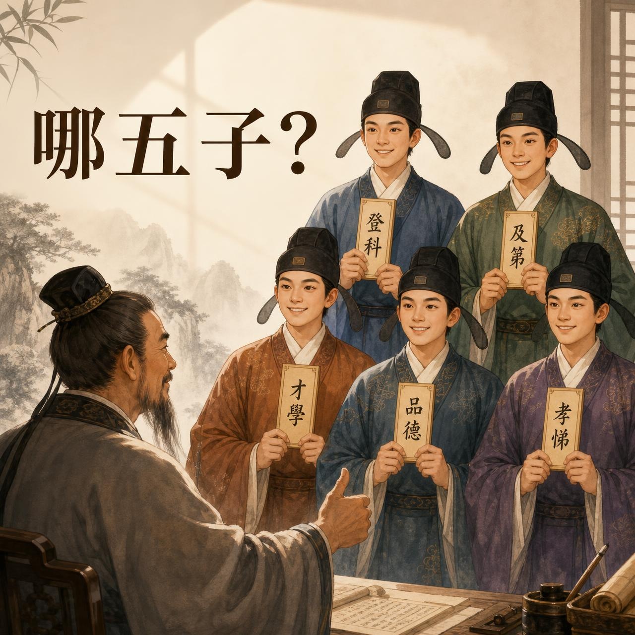 【五子登科是哪五子】千年典故一次搞懂，現代五子登科攻略與開運順序
