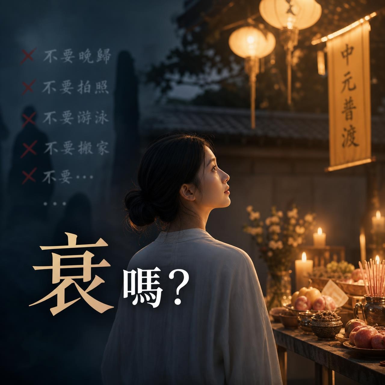 農曆七月真的比較衰嗎？鬼月恐懼的由來與中元節3個真相