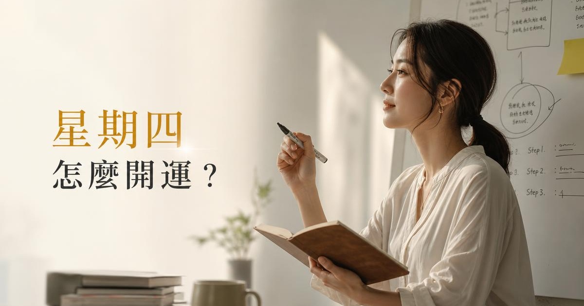 星期四出生的人怎麼開運？啟智育人格 3 大實戰對策 文章首圖