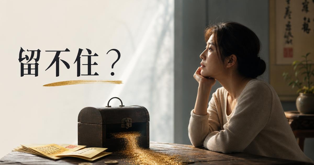 為什麼補財庫沒感覺？財庫的 3 層真相與留不住錢的關鍵 文章首圖