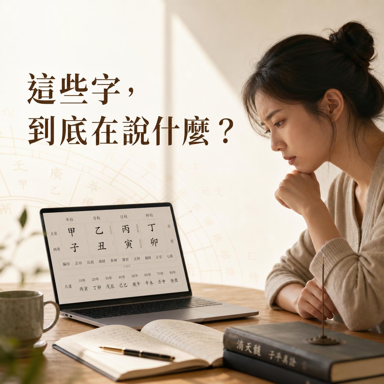 免費八字命盤怎麼看？5 步驟讀懂命盤