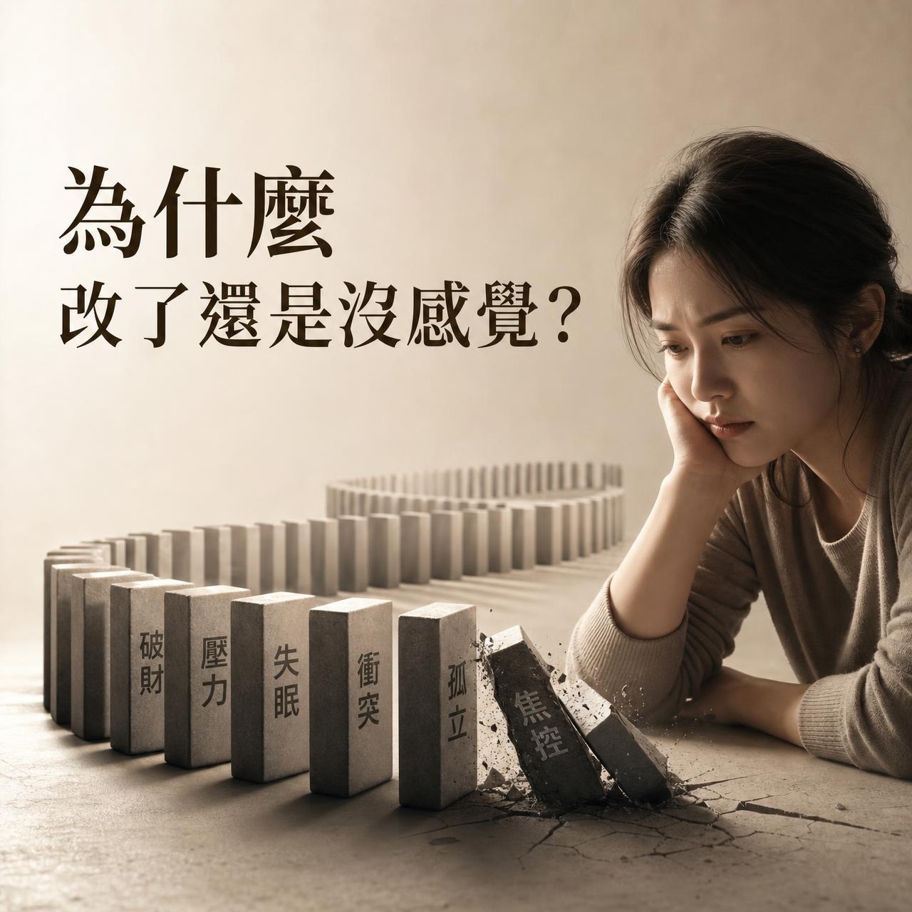 改運方法百百種，為什麼你做了沒感覺？衰事連鎖的 3 個真相