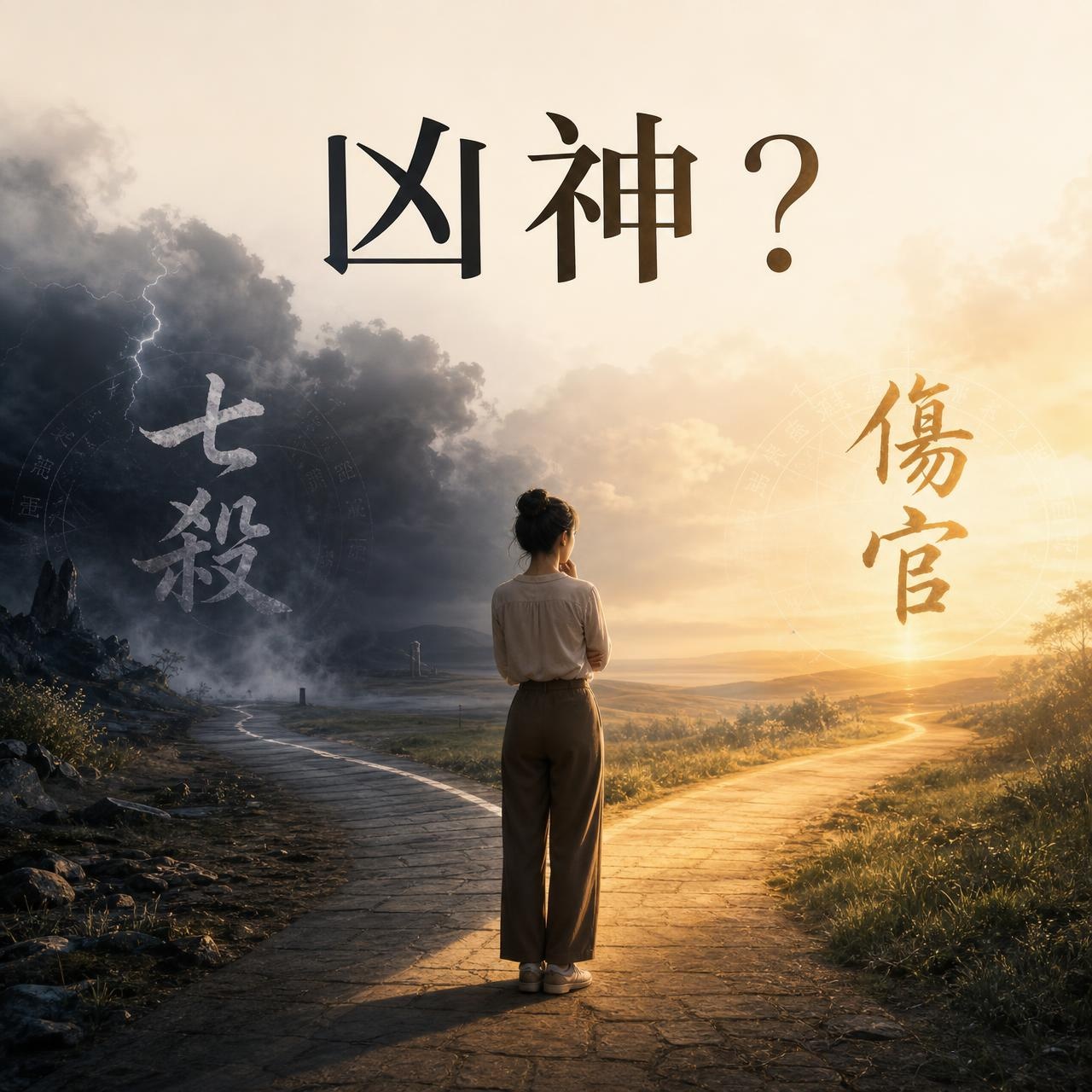 為什麼七殺、傷官被叫凶神？八字十神的 5 組關係與 4 種經典組合一次看懂