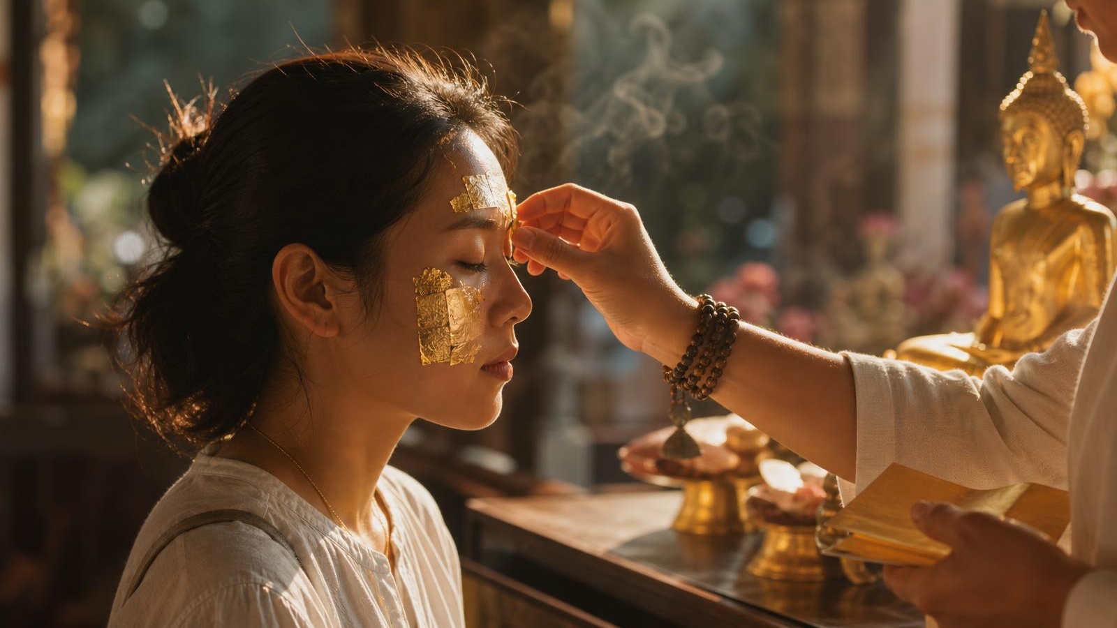 為什麼泰國人往臉上貼金？百萬魯士廟爆紅背後的 3 個信仰邏輯 文章配圖 2