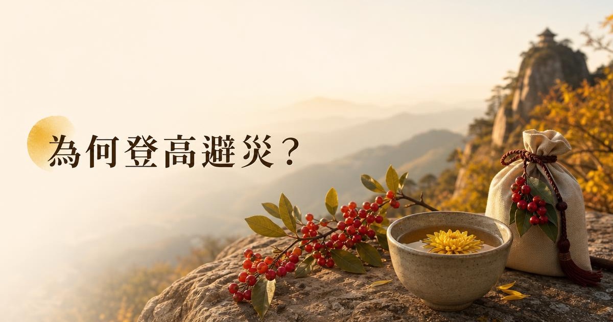 重陽節由來一次看懂:為什麼要登高、插茱萸?九九重陽藏著 3 個祈福密碼 文章首圖